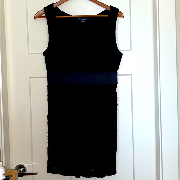 Little Black Dress with elastic waist - Picture 2 of 6